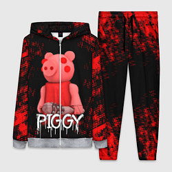 Женский 3D-костюм Roblox Piggy, цвет: 3D-меланж