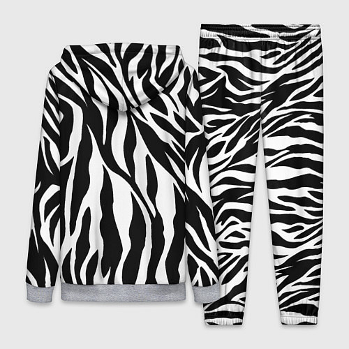 Женский костюм Зебра / 3D-Меланж – фото 2