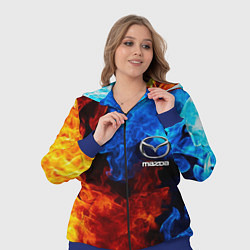 Женский 3D-костюм MAZDA, цвет: 3D-синий — фото 2