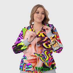 Женский 3D-костюм Billie Eilish, цвет: 3D-меланж — фото 2
