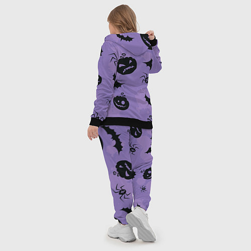 Женский костюм Фиолетовый хэллоуин / 3D-Черный – фото 5