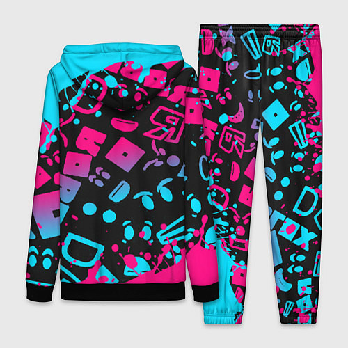 Женский костюм Roblox / 3D-Черный – фото 2