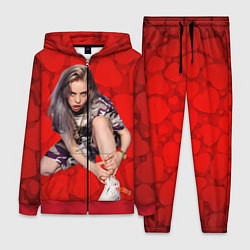 Женский 3D-костюм Billie Eilish Билли Айлиш, цвет: 3D-красный