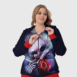 Женский 3D-костюм UNDERTALE SANS, цвет: 3D-красный — фото 2