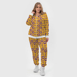 Женский 3D-костюм LA LAKERS, цвет: 3D-белый — фото 2