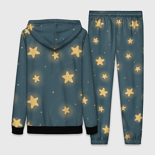 Женский костюм Звезды / 3D-Черный – фото 2