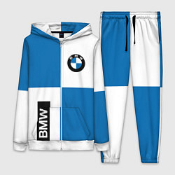 Женский 3D-костюм BMW, цвет: 3D-белый