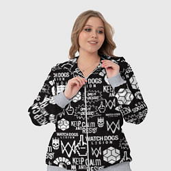 Женский 3D-костюм WATCH DOGS LEGION, цвет: 3D-меланж — фото 2