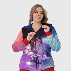 Женский 3D-костюм Урарака, Очако, цвет: 3D-красный — фото 2