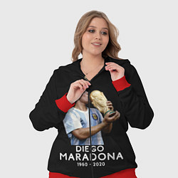 Женский 3D-костюм Diego Maradona, цвет: 3D-красный — фото 2