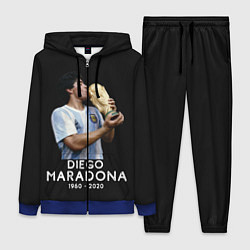 Женский 3D-костюм Diego Maradona, цвет: 3D-синий