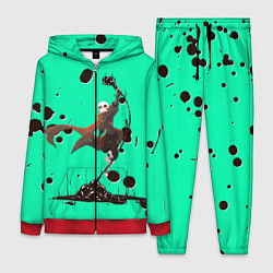 Женский 3D-костюм Undertale, цвет: 3D-красный