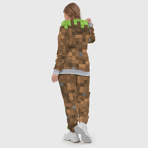 Женский костюм Minecraft камуфляж / 3D-Меланж – фото 5