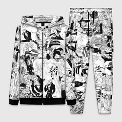 Женский 3D-костюм Бан, цвет: 3D-черный