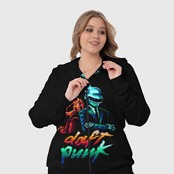 Женский 3D-костюм Daft Punk, цвет: 3D-черный — фото 2