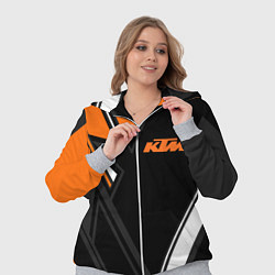 Женский 3D-костюм KTM КТМ, цвет: 3D-меланж — фото 2