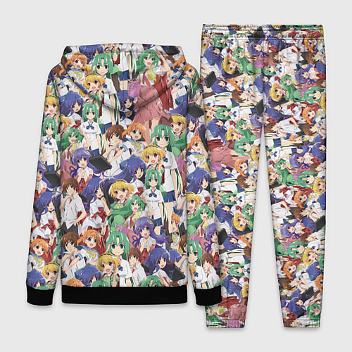 Женский костюм Аниме Когда плачут цикады / 3D-Черный – фото 2