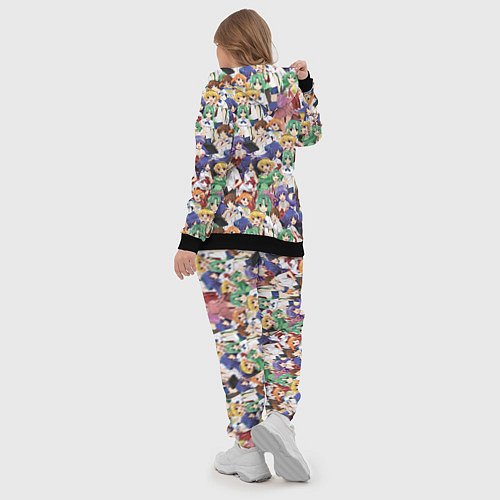 Женский костюм Аниме Когда плачут цикады / 3D-Черный – фото 5