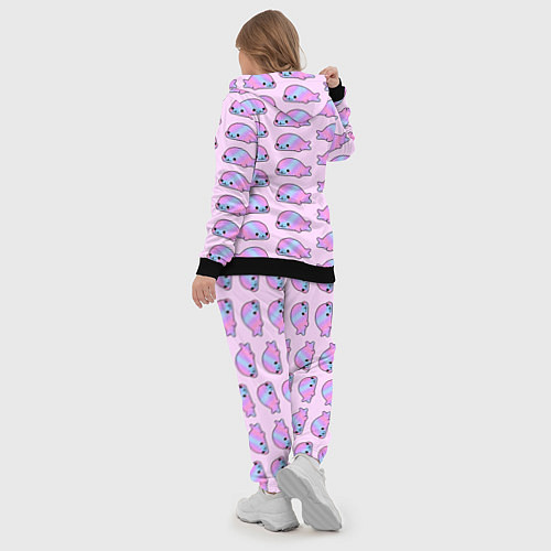 Женский костюм Нерпы / 3D-Черный – фото 5