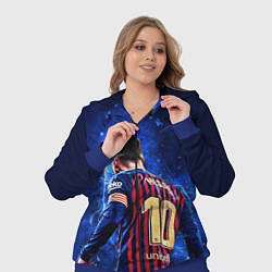Женский 3D-костюм Leo Messi Лео Месси 10, цвет: 3D-синий — фото 2
