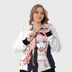 Женский 3D-костюм Zero Two, Darling in the Franx, цвет: 3D-черный — фото 2