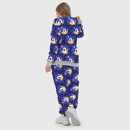 Женский костюм Sonic pattern / 3D-Меланж – фото 5
