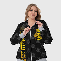 Женский 3D-костюм РЕАЛ МАДРИД GOLD ЗОЛОТО, цвет: 3D-меланж — фото 2