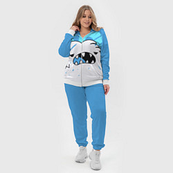 Женский 3D-костюм SK8 the Infinity Скейт Ланги, цвет: 3D-белый — фото 2