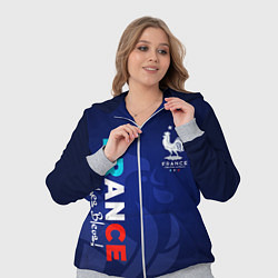 Женский 3D-костюм Сборная Франции, цвет: 3D-меланж — фото 2