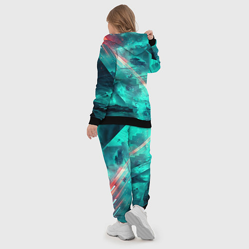 Женский костюм Баттлфилд 2042 / 3D-Черный – фото 5