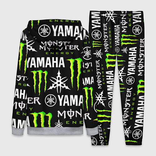 Женский костюм YAMAHA X MONSTER SPORT / 3D-Меланж – фото 2