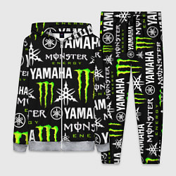 Женский 3D-костюм YAMAHA X MONSTER SPORT, цвет: 3D-меланж