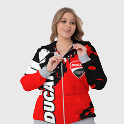 Женский 3D-костюм DUCATI ДУКАТИ ГРАНЖ, цвет: 3D-меланж — фото 2