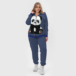 Женский 3D-костюм Милая Панда Sweet Panda, цвет: 3D-синий — фото 2
