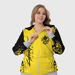 Женский 3D-костюм CYBERPUNK 2077 КИБЕРПАНК 2077, цвет: 3D-меланж — фото 2