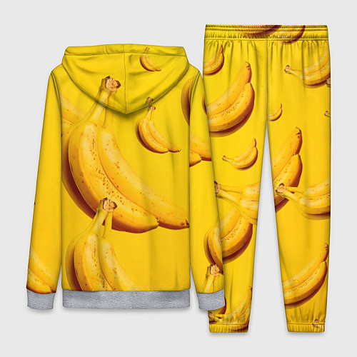 Женский костюм Банановый рай / 3D-Меланж – фото 2