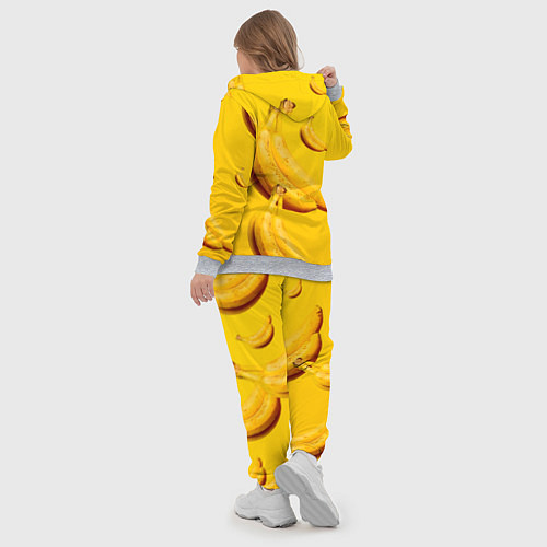 Женский костюм Банановый рай / 3D-Меланж – фото 5