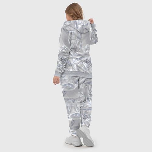 Женский костюм Голографичная фольга / 3D-Меланж – фото 5