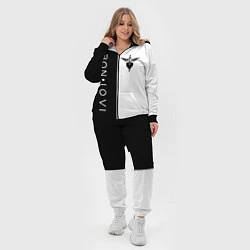 Женский 3D-костюм BON JOVI BLACK WHITE, цвет: 3D-черный — фото 2