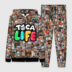 Женский 3D-костюм Toca Life, цвет: 3D-черный