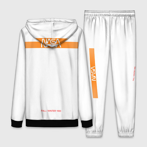 Женский костюм NASA БЕЛАЯ ФОРМА / 3D-Черный – фото 2