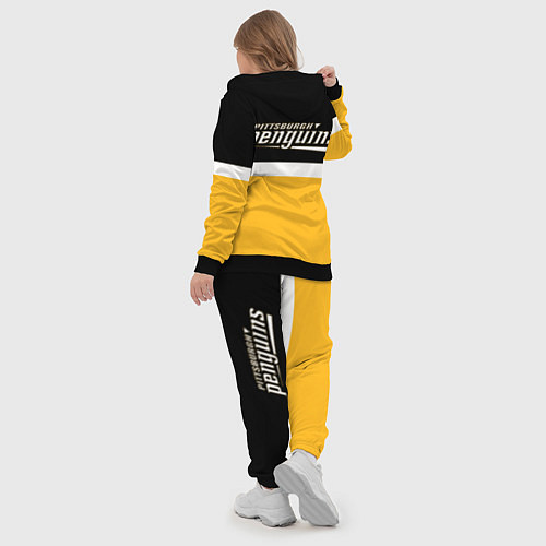 Женский костюм Питтсбург Пингвинз НХЛ / 3D-Черный – фото 5