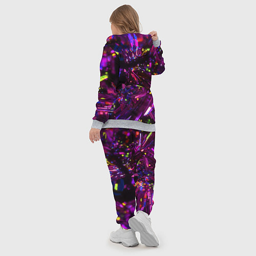 Женский костюм Фиолетовый бриллиант / 3D-Меланж – фото 5