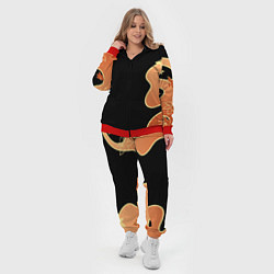 Женский 3D-костюм КАДЗУХА ПАТТЕРН, цвет: 3D-красный — фото 2