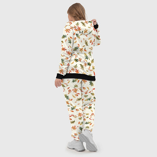 Женский костюм Тёплая осень / 3D-Черный – фото 5