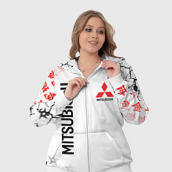 Женский 3D-костюм MITSUBISHI JAPAN STYLE SAMURAI AUTO, цвет: 3D-белый — фото 2