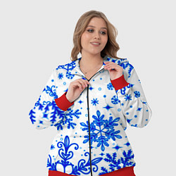 Женский 3D-костюм Белая Зима, цвет: 3D-красный — фото 2