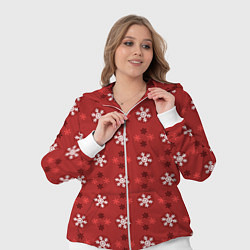 Женский 3D-костюм Snowflakes, цвет: 3D-белый — фото 2