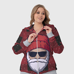 Женский 3D-костюм SANTA HIPSTER САНТА ХИПСТЕР, цвет: 3D-меланж — фото 2