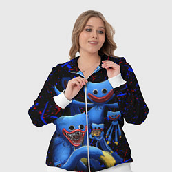 Женский 3D-костюм Huggy Wuggy: Players, цвет: 3D-белый — фото 2